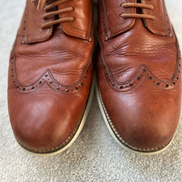 COLE HAAN MENS ORIGINAL GRAND OS WINGTIP OXFORDS SIZE 12 - Picture 5 of 5